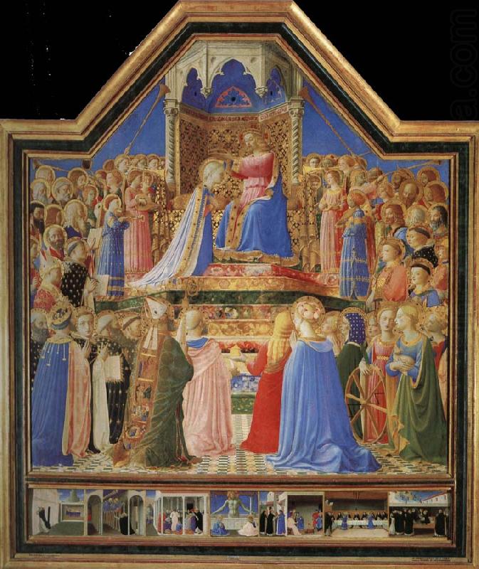 Fra Angelico Yan added the Virgin Festival china oil painting image